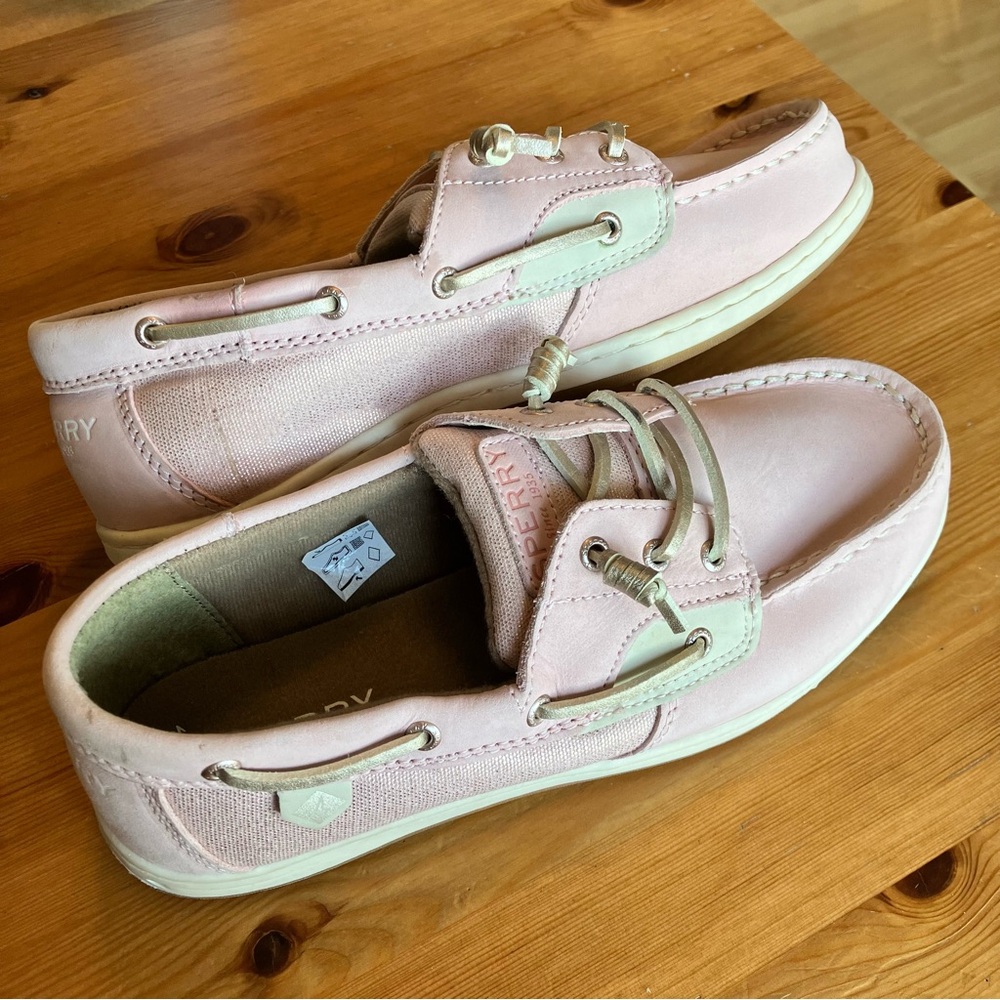 Sperry Songfish Blush Memory Foam Top Sider-4